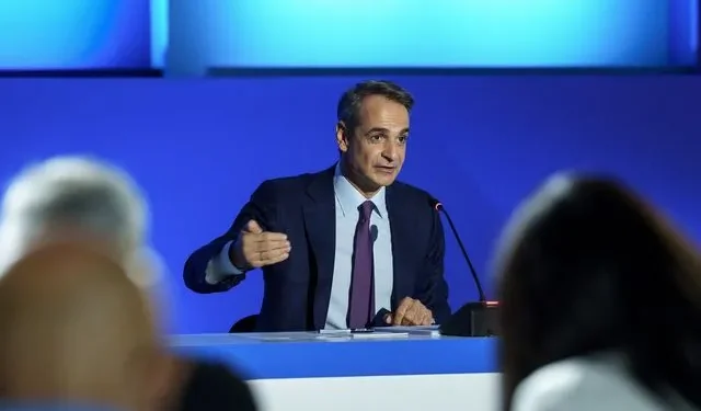 Ο Κυριάκος Μητσοτάκης στη ΔΕΘ (Φωτογραφία αρχείου) Konstantinos Tsakalidis / SOOC