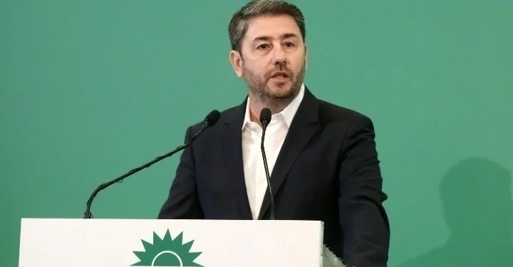 Ο πρόεδρος του ΠΑΣΟΚ-ΚΙΝΑΛ Νίκος Ανδρουλάκης ΑΠΕ-ΜΠΕ