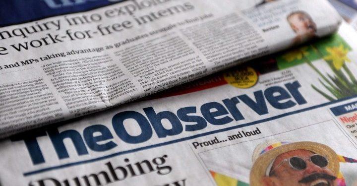 Πωλείται ο Observer, η παλαιότερη κυριακάτικη εφημερίδα στον κόσμο