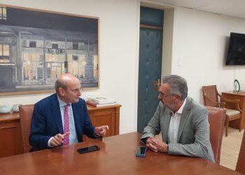 Συνάντηση Μαμαλάκη – Χατζηδάκη με επίκεντρο οι χρηματοδοτήσεις του Δήμου Αγ. Δημητρίου