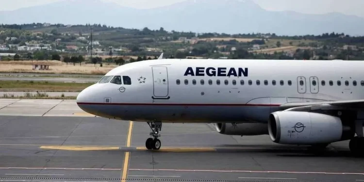 H ανακοίνωση της Aegean για την πτήση Χανιά-Αθήνα που προσγειώθηκε στο Ηράκλειο