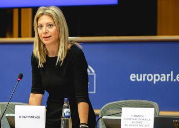 Στο Ευρωκοινοβούλιο: Η Μαρία Καρυστιανού και η «αναταραχή» που προκαλεί στους ηγέτες της Ε.Ε.
