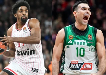 Βαθμολογία Euroleague: Ισόβαθμοι Παναθηναϊκός και Ολυμπιακός