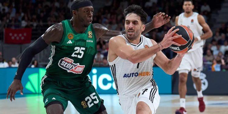 «Τρίποντη» εκτέλεση στη Μαδρίτη – Οι «πράσινοι» ηττήθηκαν 90-86 από τη Ρεάλ