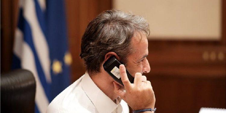 Τηλεφωνική επικοινωνία Κυριάκου Μητσοτάκη με Ντόναλντ Τραμπ