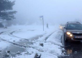 Προβλήματα στο οδικό δίκτυο λόγω της κακοκαιρίας «Elena»