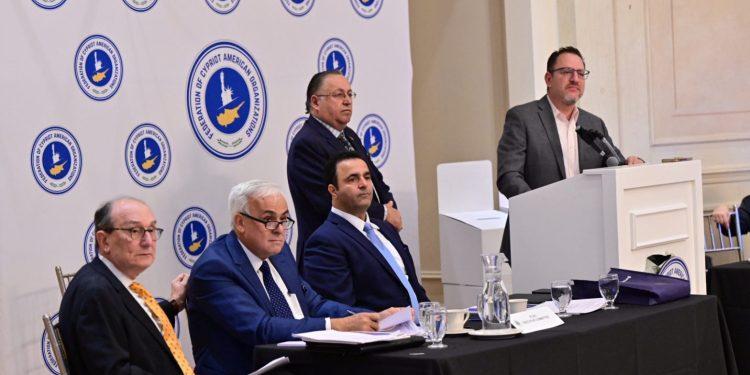 Το συνέδριο της Ομοσπονδίας Κυπρο-Αμερικανικών Σωματείων ανέδειξε εκ νέου πρόεδρο τον Κυριάκο Παπαστυλιανού, ενώ συγκροτήθηκε σε Σώμα και το νέο Διοικητικό Συμβούλιο. FCAO/DEMETRIOS PANAGOS