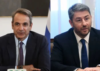 Το μεσημέρι η συνάντηση του Κυριάκου Μητσοτάκη με τον Νίκο Ανδρουλάκη