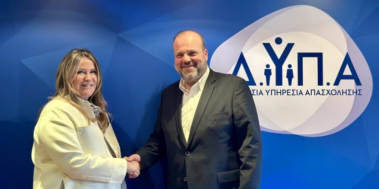 ΔΥΠΑ και ΙΝΕΔΙΒΙΜ εγκαινιάζουν μια νέα περίοδο συνεργασίας με στόχο την ουσιαστική στήριξη των νέων