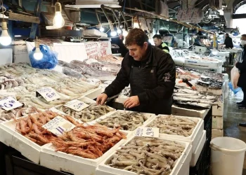 Βόλτα στην Βαρβάκειο Αγορά (φωτογραφία αρχείου) INTIME