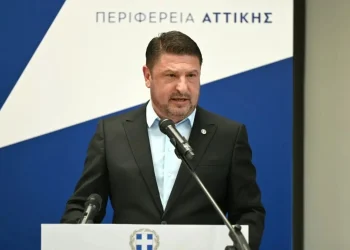 Ο Περιφερειάρχης Νίκος Χαρδαλιάς Περιφέρεια Αττικής