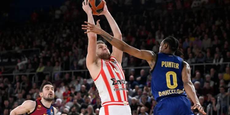 Μπαρτσελόνα – Ολυμπιακός 88-90: Άλλη μια νίκη – θρίλερ για τους «ερυθρόλευκους» στη Βαρκελώνη