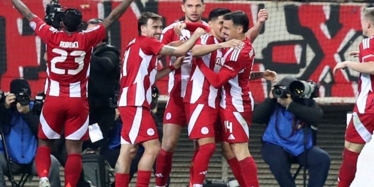 Ολυμπιακός – ΑΕΚ 6-0: Οι Πειραιώτες «τελείωσαν» ήδη την πρόκριση στον τελικό του Κυπέλλου Ελλάδας