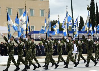 Κυκλοφοριακές ρυθμίσεις για τη στρατιωτική παρέλαση στο κέντρο της Αθήνας, την Τρίτη 25 Μαρτίου