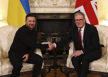 (Peter Nicholls/Pool Photo via AP)