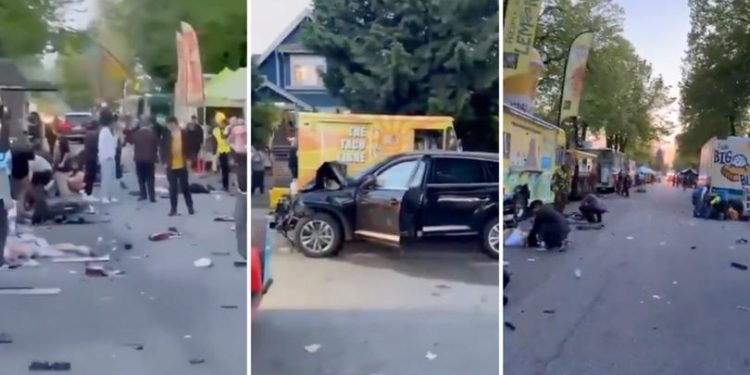 Τραγωδία στο Βανκούβερ: Αυτοκίνητο έπεσε σε φεστιβάλ – Πολλοί νεκροί και τραυματίες