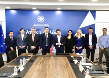 Περιφέρεια Αττικής: Συνάντηση Χαρδαλιά – Su Xudong για το λιμάνι του Πειραιά