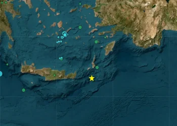 Ισχυρός σεισμός 6,1 Ρίχτερ νότια της Κάσου – Προειδοποίηση για τσουνάμι από το 112