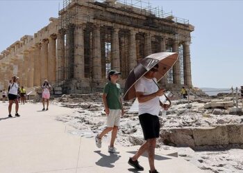 Αθήνα - καύσωνας - ακρόπολη - Αττική