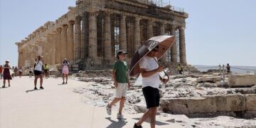 Αθήνα - καύσωνας - ακρόπολη - Αττική
