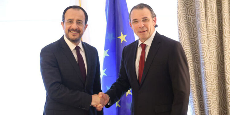 Συνάντηση Χριστοδουλίδη – Chevron