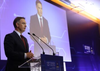 , ο Πρόεδρος του ΞΕΕ, Αλέξανδρος Βασιλικός