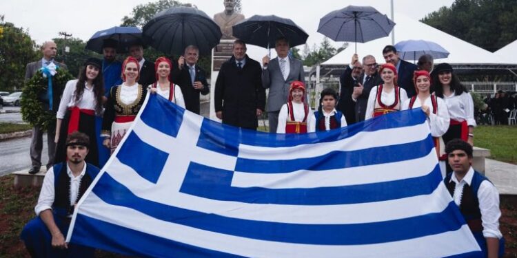 Βραζιλία: H προτομή του Ελευθερίου Βενιζέλου κοσμεί πλέον την Πρεσβεία της Ελλάδας