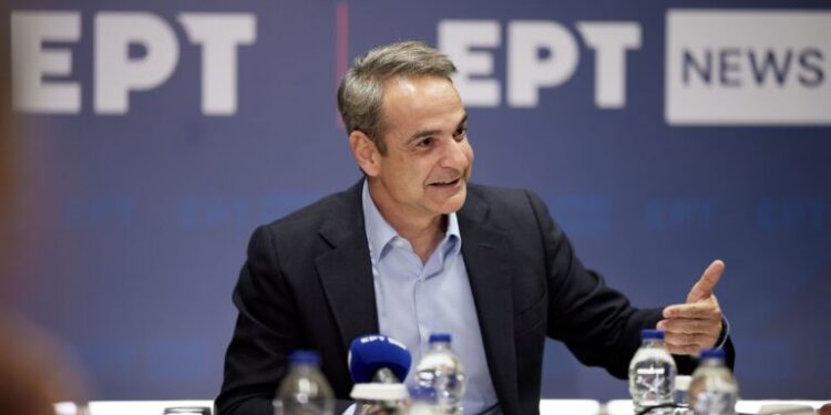 Μητσοτάκης στην ΕΡΤ