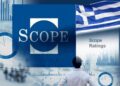 Scope Ratings: Αναβάθμιση προοπτικών σε «θετικές» – Σταθερή ανάπτυξη και ταχεία αποκλιμάκωση χρέους