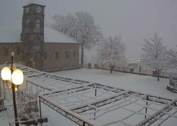 Πρώτα χιόνια σε Ήπειρο και Δυτική Μακεδονία