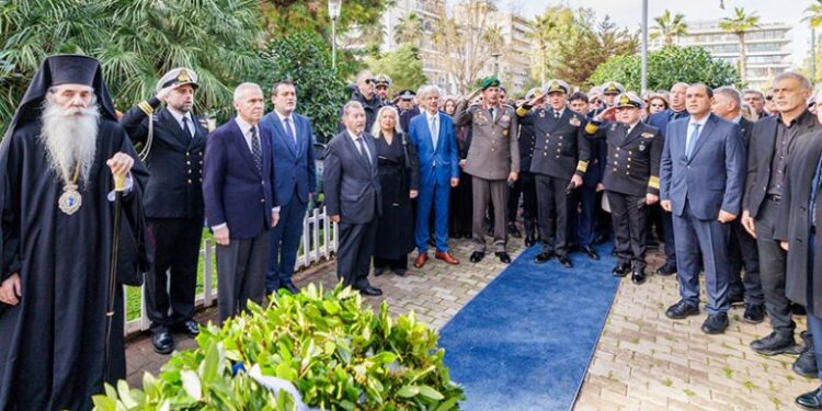 Τελετή Μνήμης στον Πειραιά για τον ήρωα των Ιμίων, Παναγιώτη Βλαχάκο