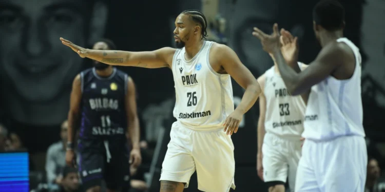 SPORTS Μπιλμπάο ΠΑΟΚ FIBA Europe Cup PAOK Sports Arena ΠΑΟΚ – Μπιλμπάο 79-73: Έκανε το πρώτο βήμα και πάει για την κούπα στην Ισπανία ο Δικέφαλος