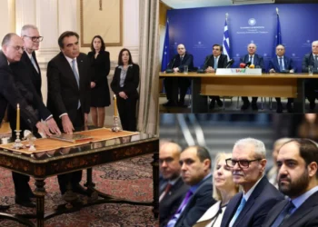 Η ορκωμοσία των νέων μελών της κυβέρνησης και οι δηλώσεις στις τελετές παραλαβής – παράδοσης στα υπουργεία