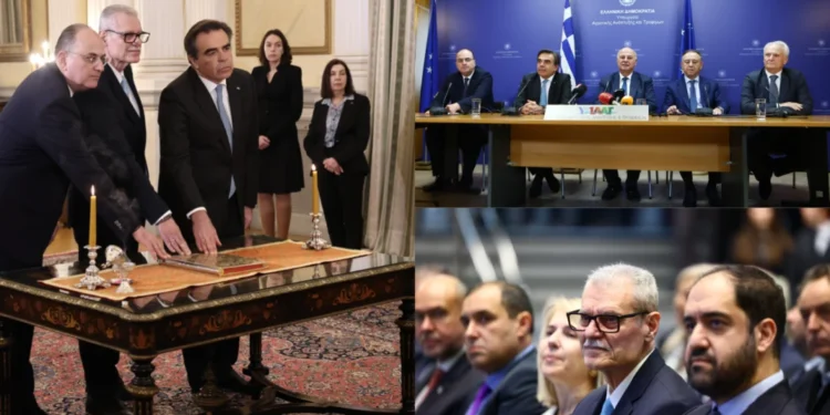 Η ορκωμοσία των νέων μελών της κυβέρνησης και οι δηλώσεις στις τελετές παραλαβής – παράδοσης στα υπουργεία