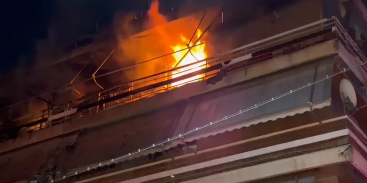 Κολωνός: Δυο νεκροί μετά από φωτιά σε διαμέρισμα