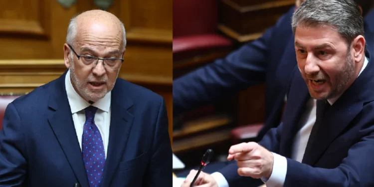 Σκληρή αντιπαράθεση Ανδρουλάκη – Φλωρίδη στη Βουλή για υποκλοπές και ΟΠΕΚΕΠΕ