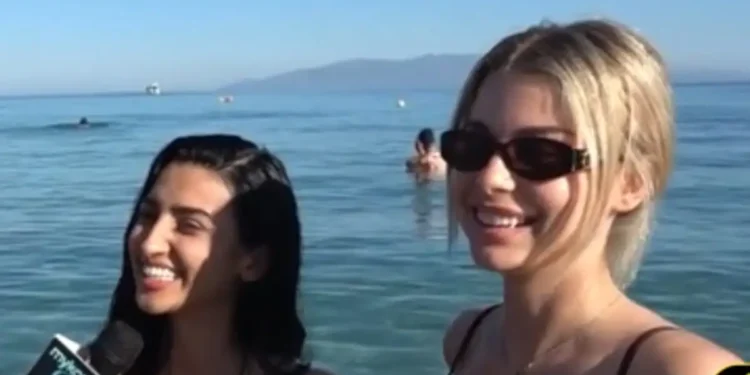 Αναστασία και Modern Cinderella κολύμπησαν μαζί και έκλεψαν την παράσταση σε παραλία της Μυκόνου