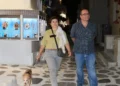 Άννα Κουρή: Η σπάνια εμφάνιση με τον δικηγόρο σύζυγό της
