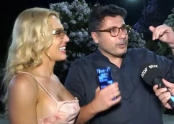 Λάμπρος Κωνσταντάρας και Έλενα Τσαγκρινού στην πρώτη επίσημη κοινή τους εμφάνιση: «Είμαστε πολύ καλά, πάει εξαιρετικά»