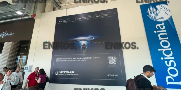 Σάλος από την τουρκική πρόκληση με αφίσα στα Ποσειδώνια που παρουσιάζει τα Στενά του Βοσπόρου ως «Τουρκικά Στενά»