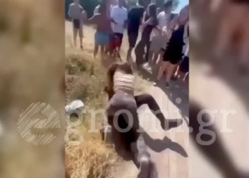 Εύβοια: Άγρια συμπλοκή μεταξύ μαθητριών έξω από σχολείο – Ζητωκραύγαζαν και τραβούσαν βίντεο οι συμμαθητές τους