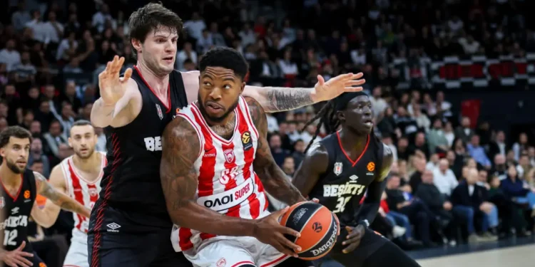 Η βαθμολογία της Euroleague μετά το τέλος της 8ης αγωνιστικής: Πρώτος ο Παναθηναϊκός, δεύτερος ο Ολυμπιακός